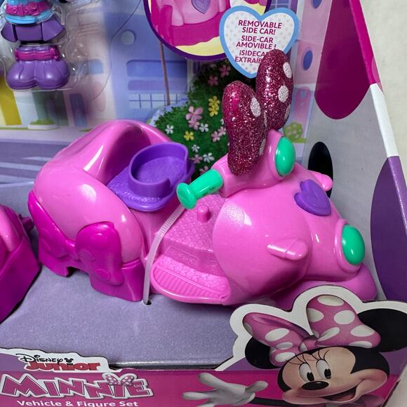 New disney junior minnie vehicle & figurine set - Picture 3 of 7